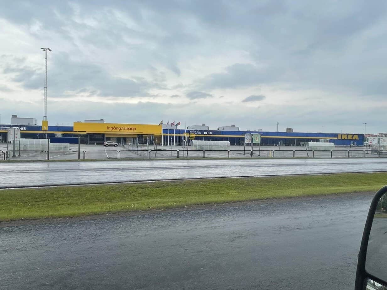 Kein Elchpark, kein Ikea, aber der Weihnachtsmann