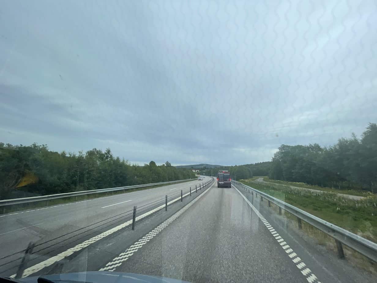 Etappe eins zum Nordkap